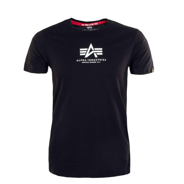 Herren T-Shirt - Basic ML - Black / White