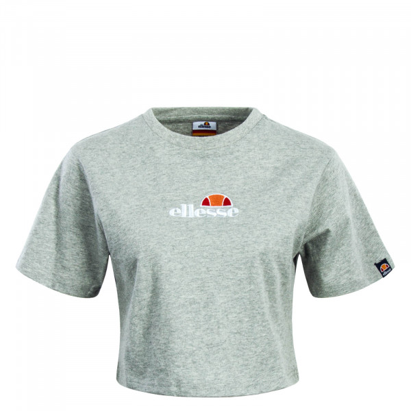Damen T-Shirt Crop Fireball Grey