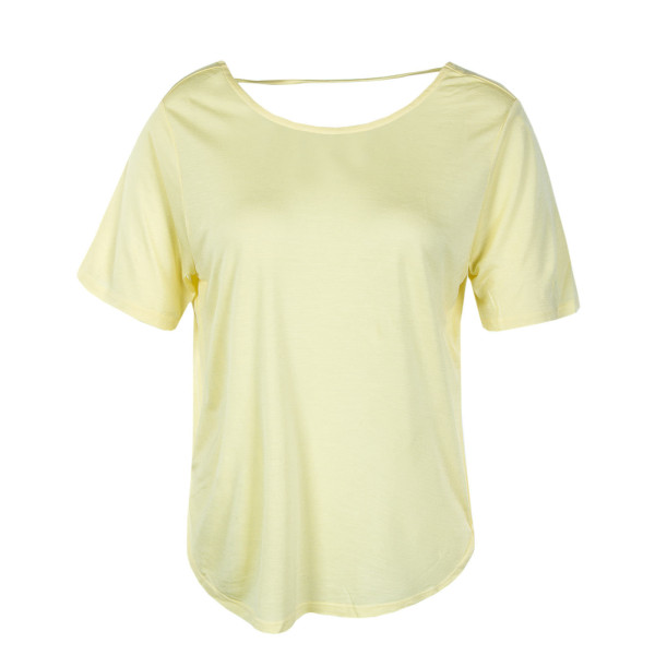 Damen T-Shirt - Premium Kiel V Neck - French Vanilla