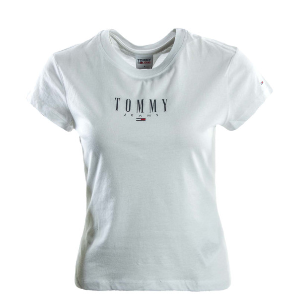 Damen T-Shirt - Bby Essential Logo 2 - White