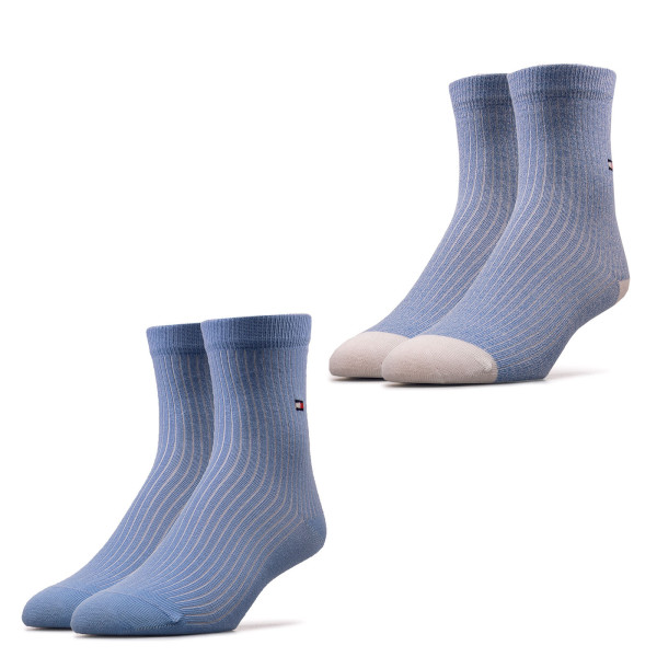 Damen Socken - Short Sock 2er-Pack - Light Blue