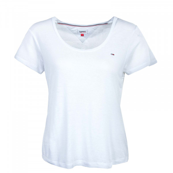Damen T-Shirt - Regular Scoop 9789 - White