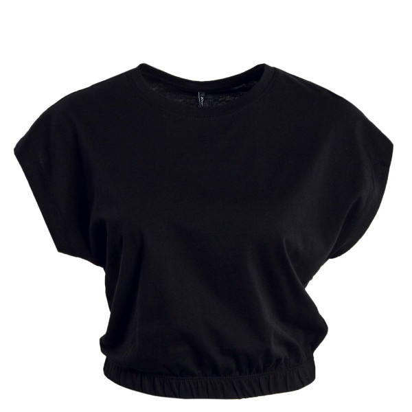 Damen T-Shirt - May Life Cropped - Black