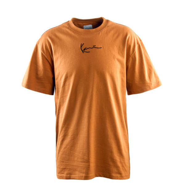 Herren T-Shirt - Small Signature Essential - Dark Cogna