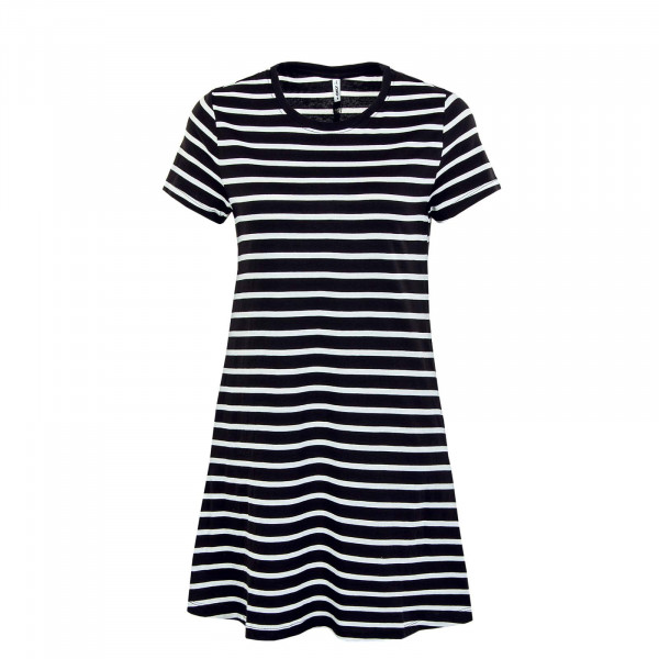 Damen Kleid - May Life Pocket - Black / Stripes